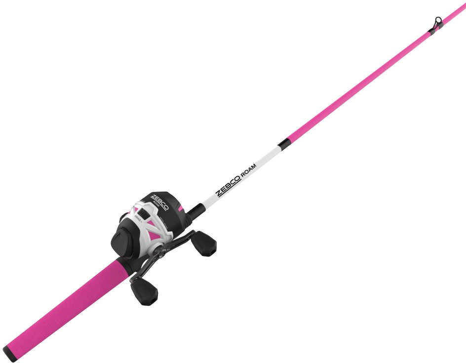 Roam Combo Spincast 6ft 2pc M Pink Model: 21-38029