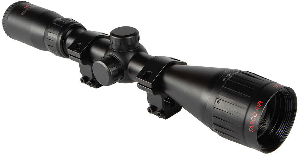 Tasco TAR432 Airgun 4x 32mm AO Obj 26 ft @ 100 yds FOV 1" Tube Matte Black Finish Truplex