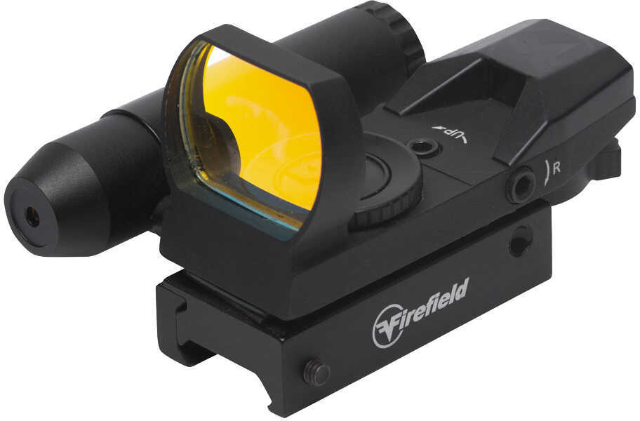 Firefield Impact Reflex Sight 1X 33X23mm Obj Illuminated Multi-Reticle Red Black Matte Cr2032 (1)