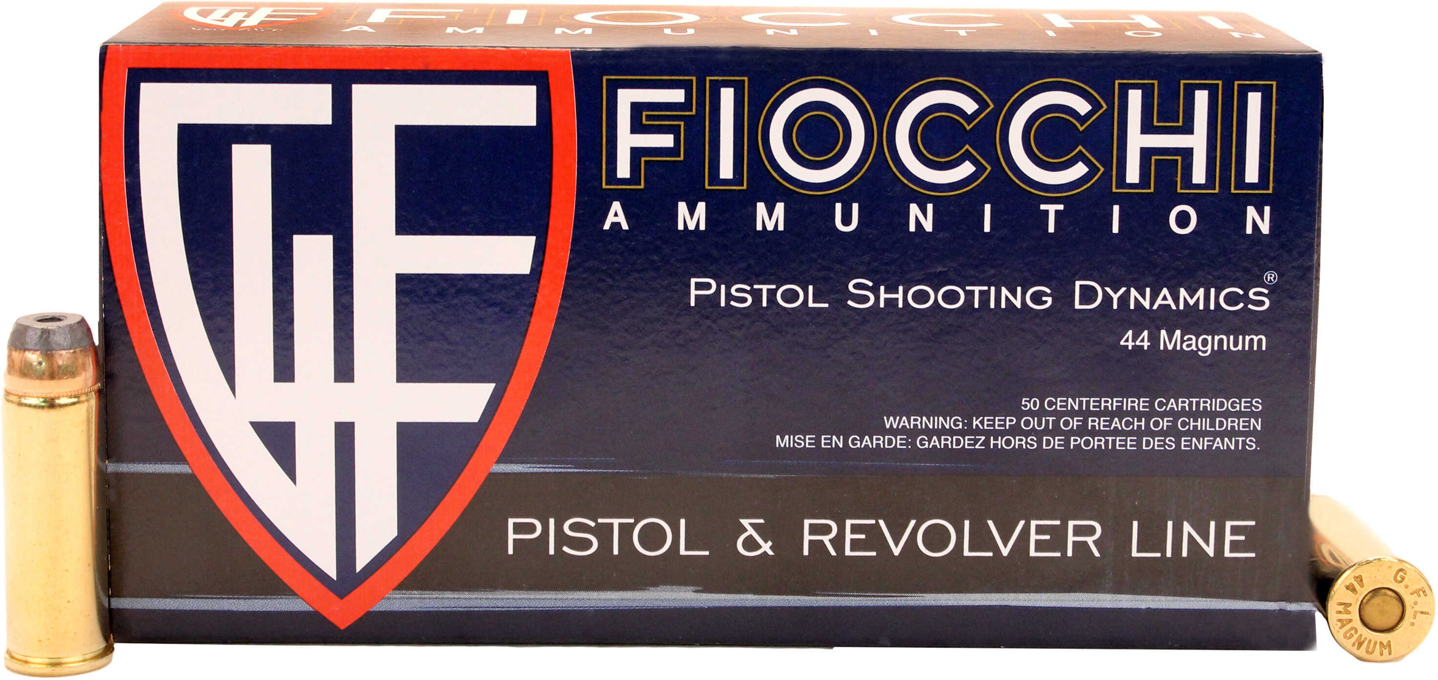 FIOCCHI 44 MAG 240GR JHP 50/BX