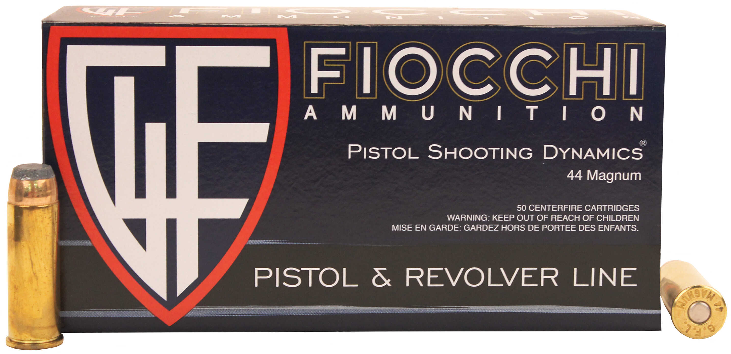 FIOCCHI 44 MAG 240GR JSP 50/BX