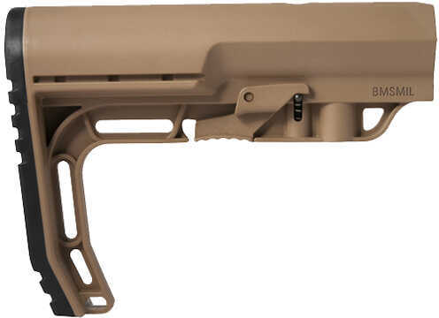 Mission First Tactical BMSMIL-SDE Battlelink Minimalist Mil-Spec Stock Scorched Dark Earth Synthetic