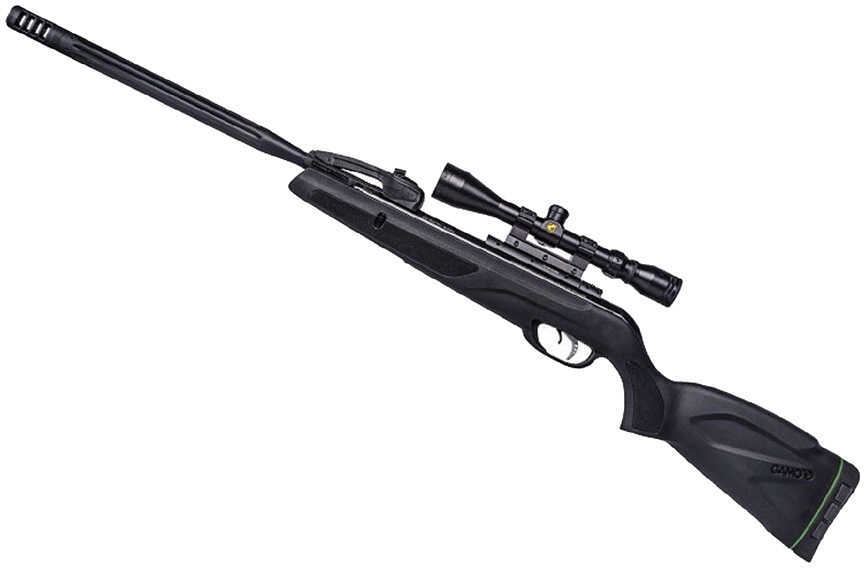 Gamo Swarm Whisper .22 Pellet 975 Feet Per Second 19" Barrel Black Color Synthetic Stock w/4x32 Scope 10Rd 611006875554