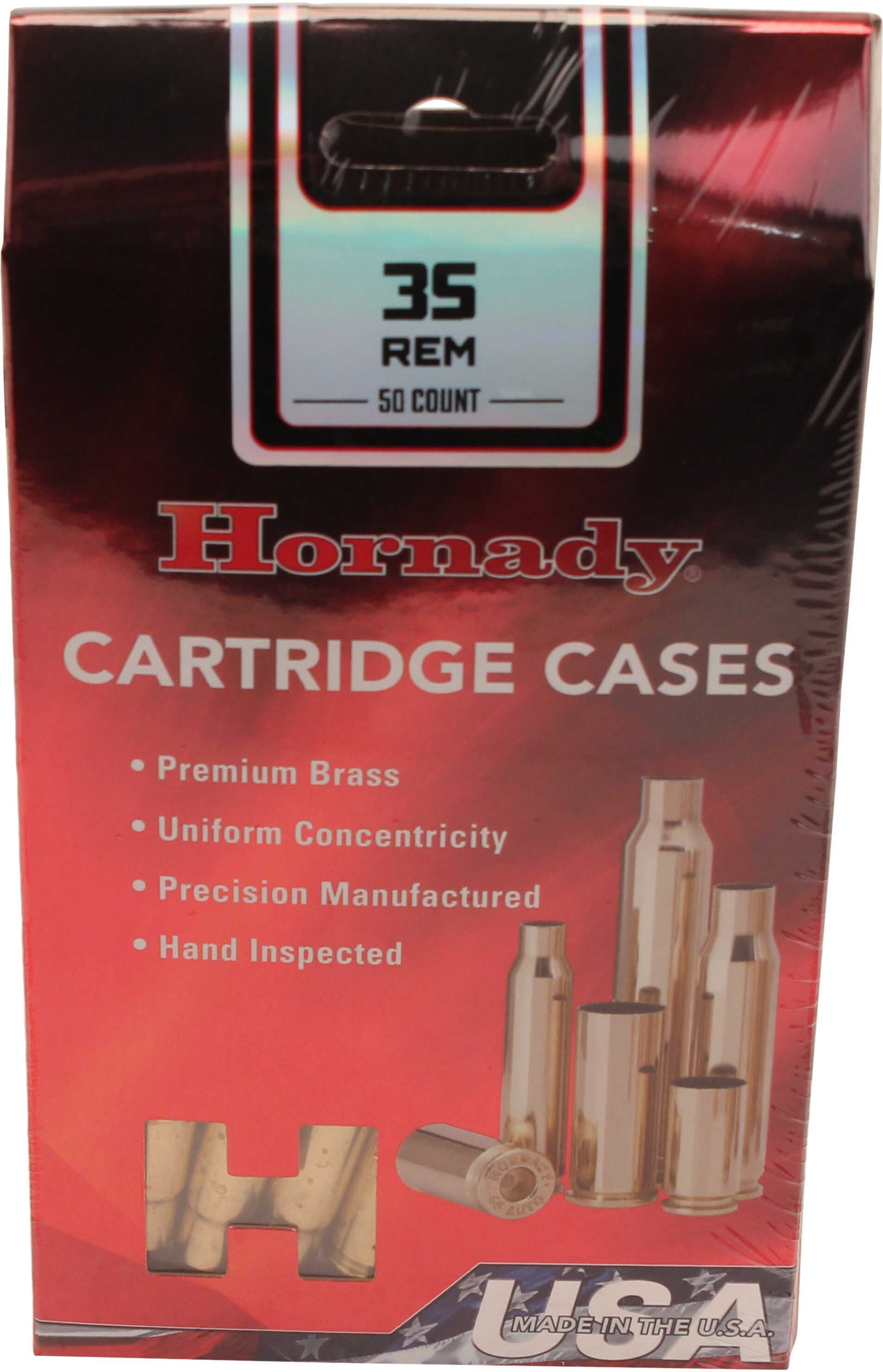 Hornady Brass 35Rem Unprimed 50/5