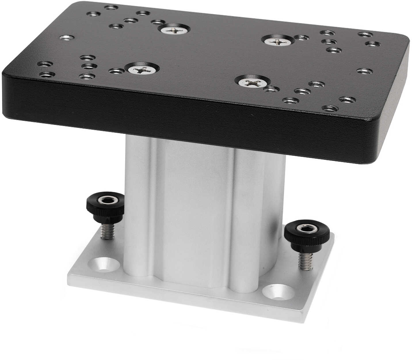 Cannon Aluminum Fixed Base Downrigger Pedestal - 4"