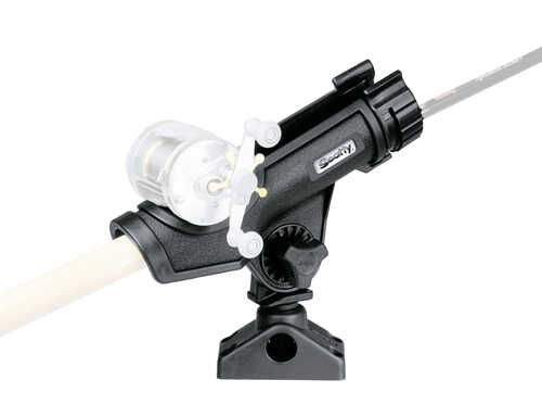 Scotty Powerlock Rod Holder Black w/241 Side/Deck Mount