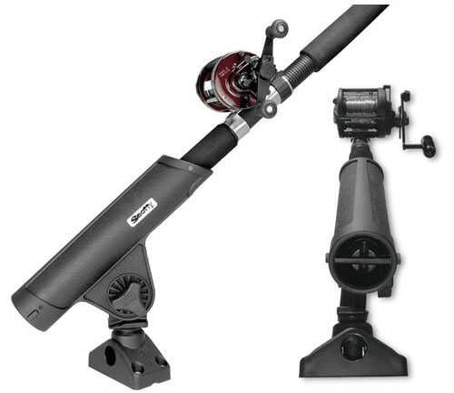 Scotty Rodmaster II Rod Holder w/241 Deck/Side Mount - Black