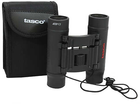 Tasco Binocular Essentials 10X25 Roof Prism Black