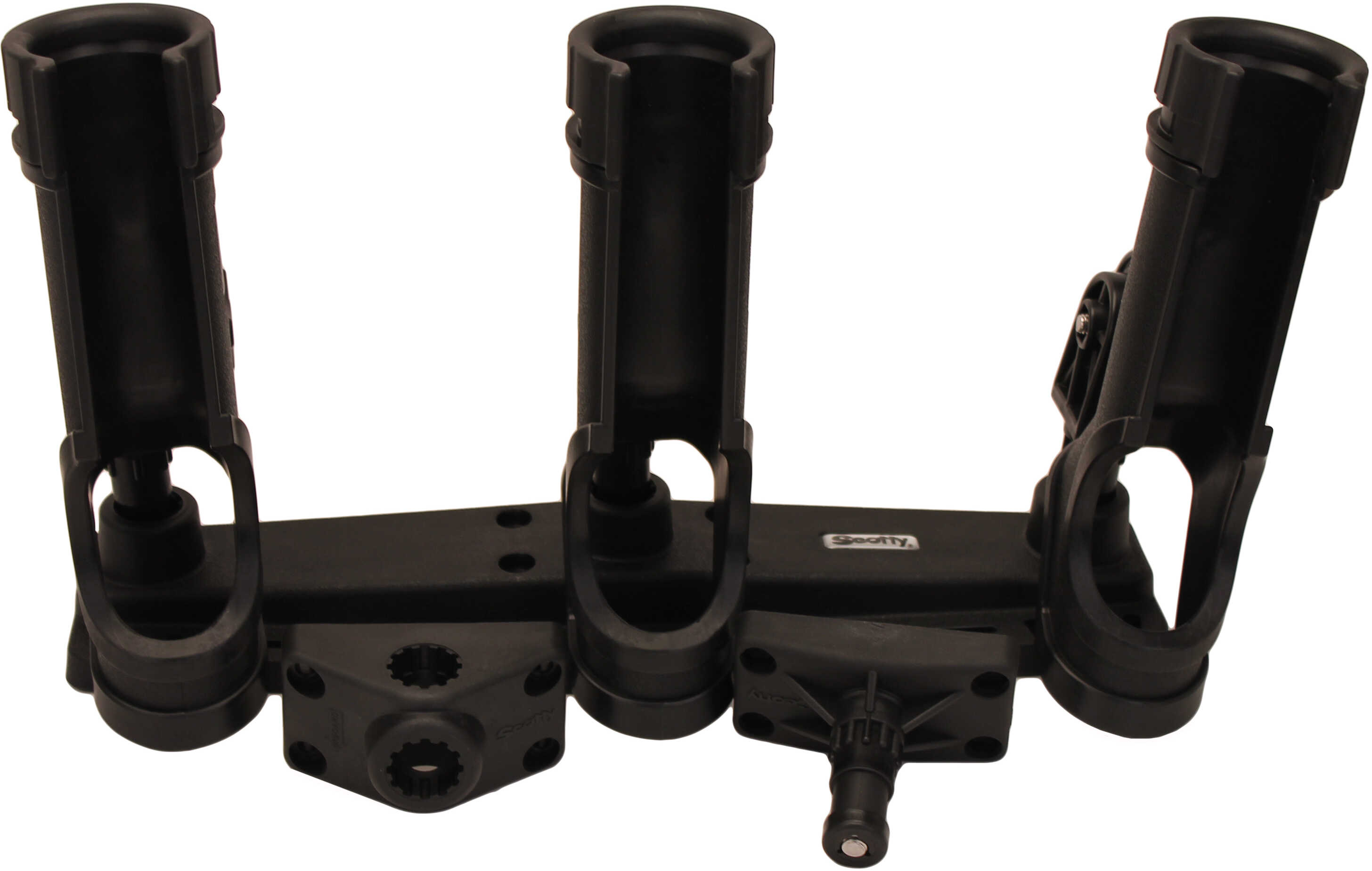 Scotty Triple Rod Holder w/3 230 Power Lock Rod Holders