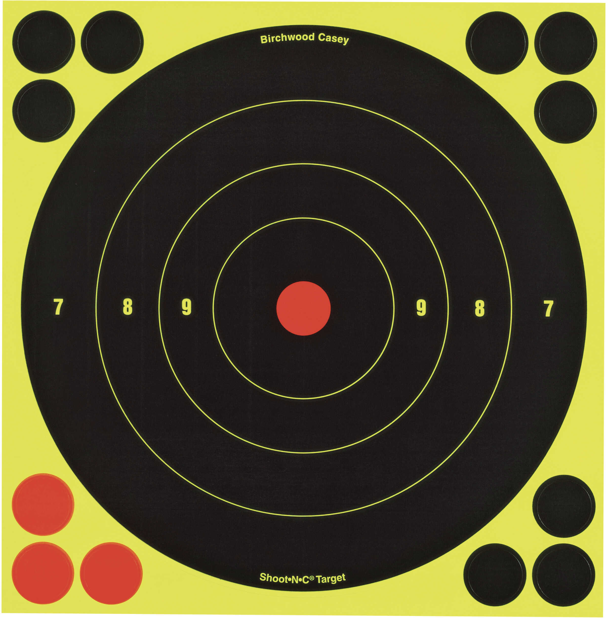 BC SNC 8" BULL'S-EYE TARGET - 6PK