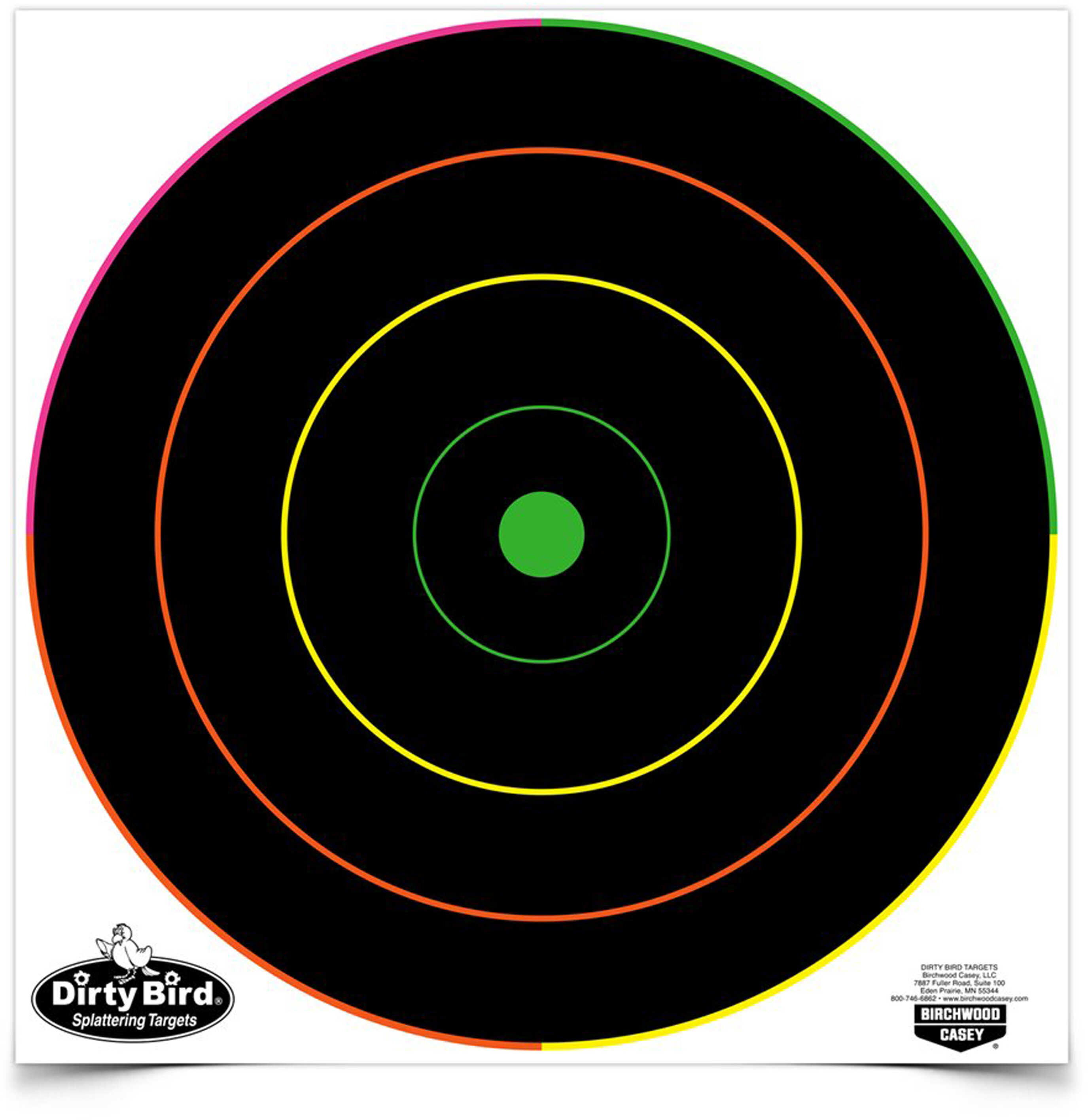 BC DRTY BRD 12" MULTICOLOR BULLSEYE