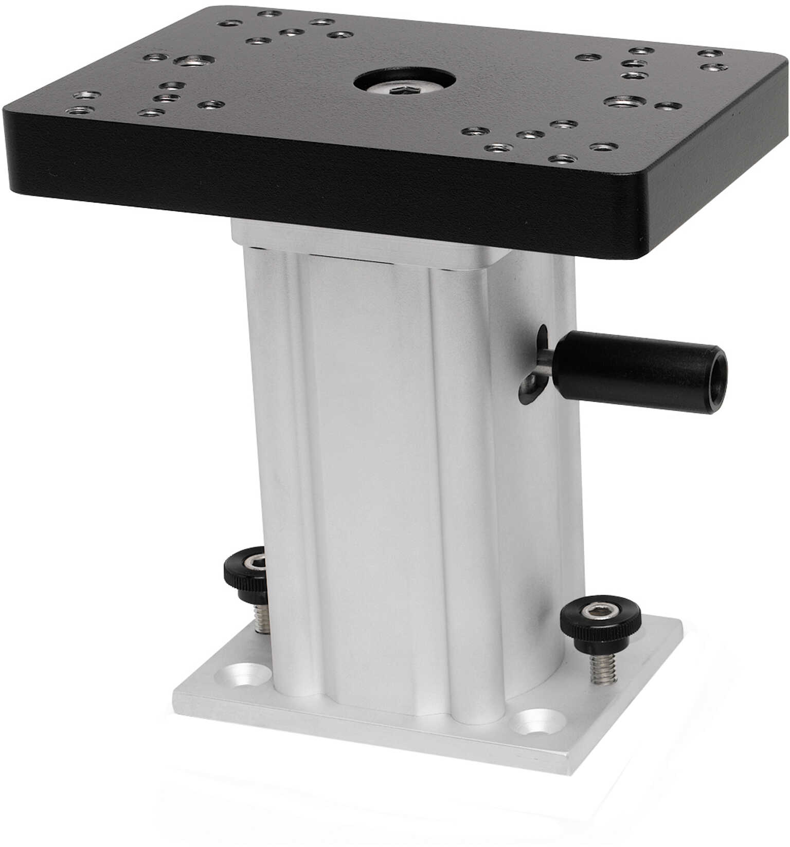 Cannon Aluminum Swivel Base Downrigger Pedestal - 6"