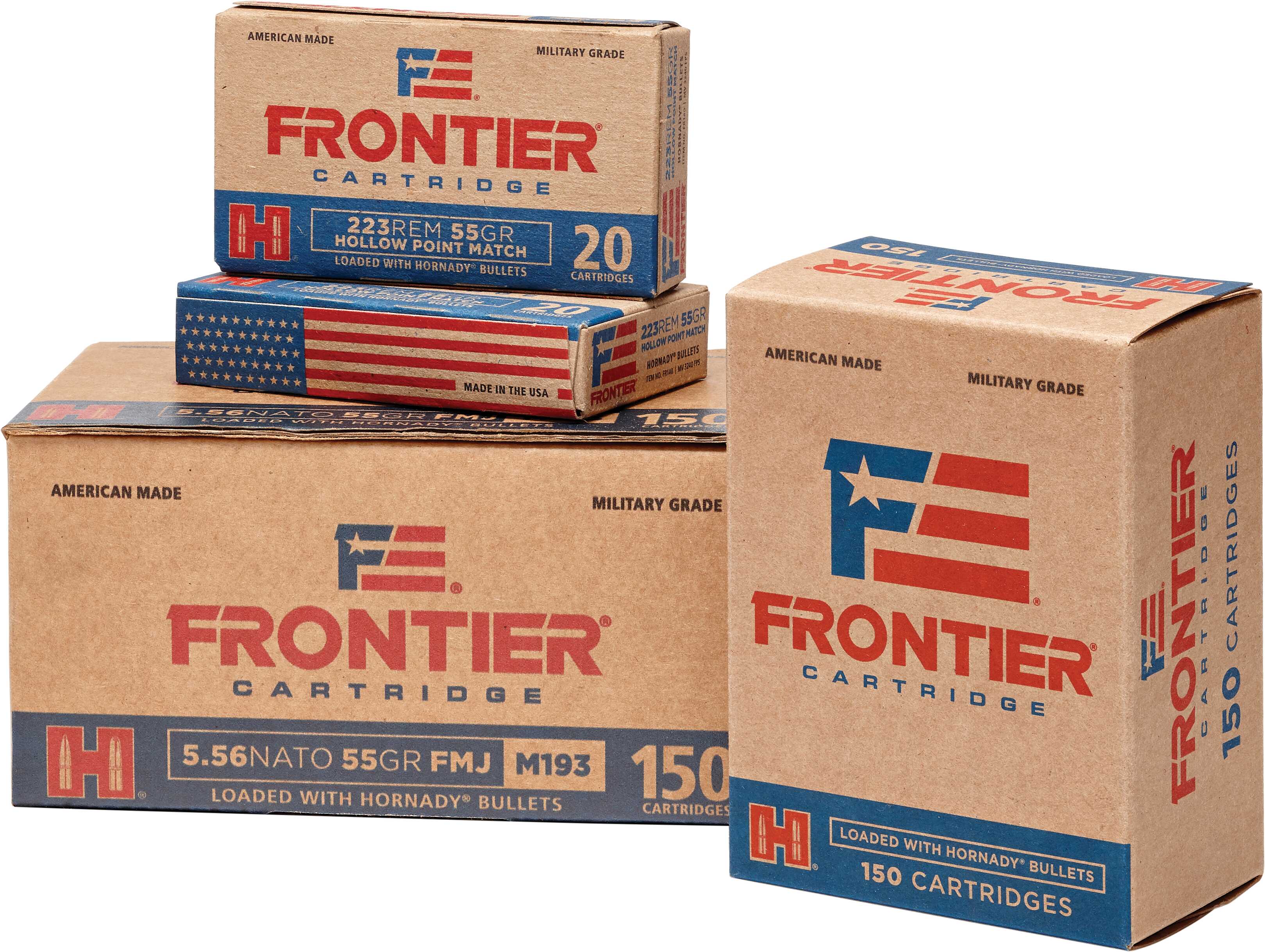 5.56mm Nato 75 Grain Hollow Point 20 Rounds Hornady Ammunition