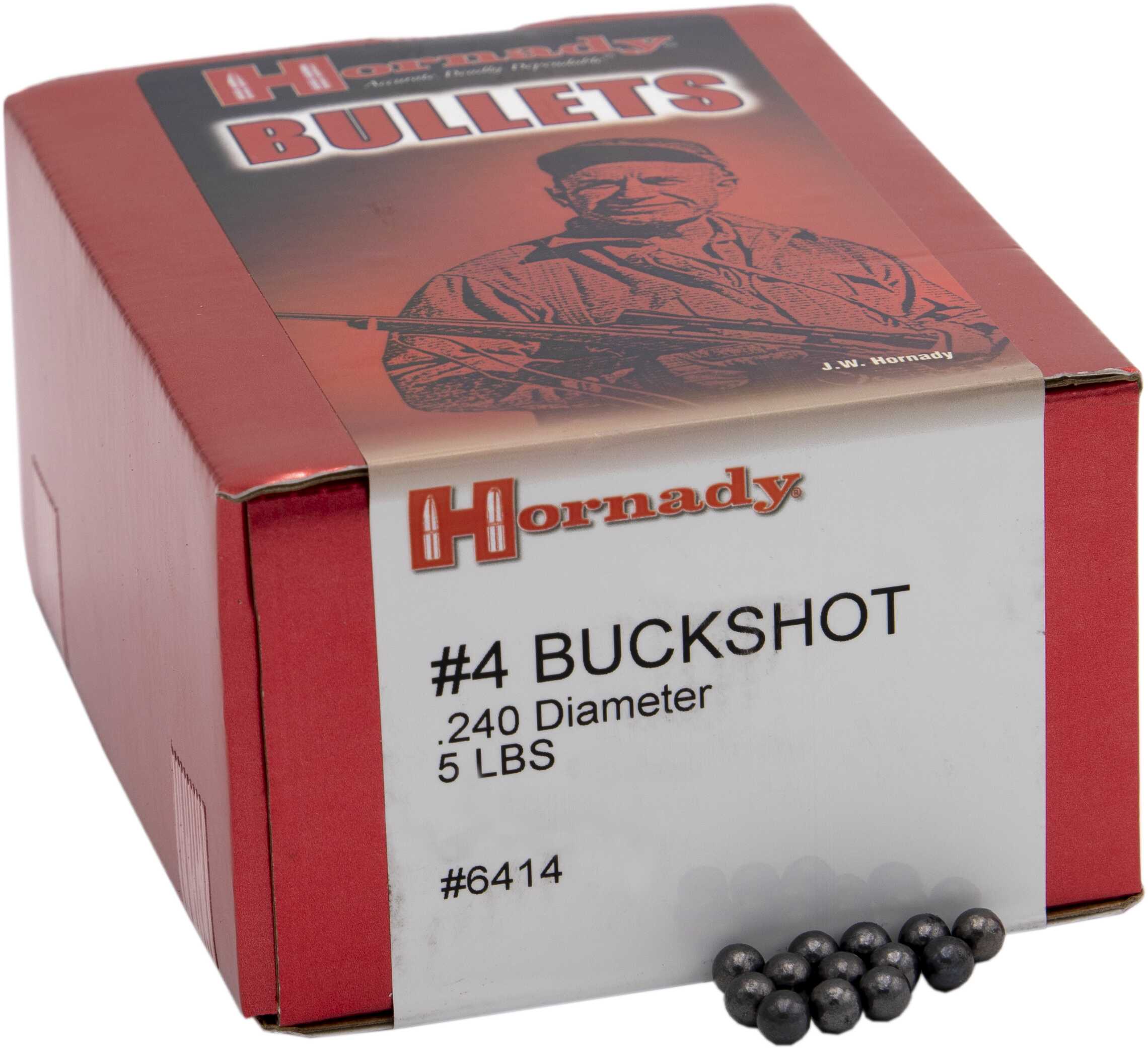 Hornady #4 .240 Diameter Buckshot 5 Pounds