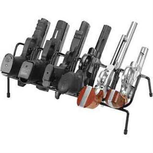 Past 222210 LockDown 6 Gun Handgun Rack Black