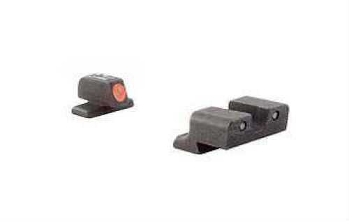 Trijicon SP101O HD NS Springfield XD/XD(M) F/R Grn Tritium Orange Front Outline