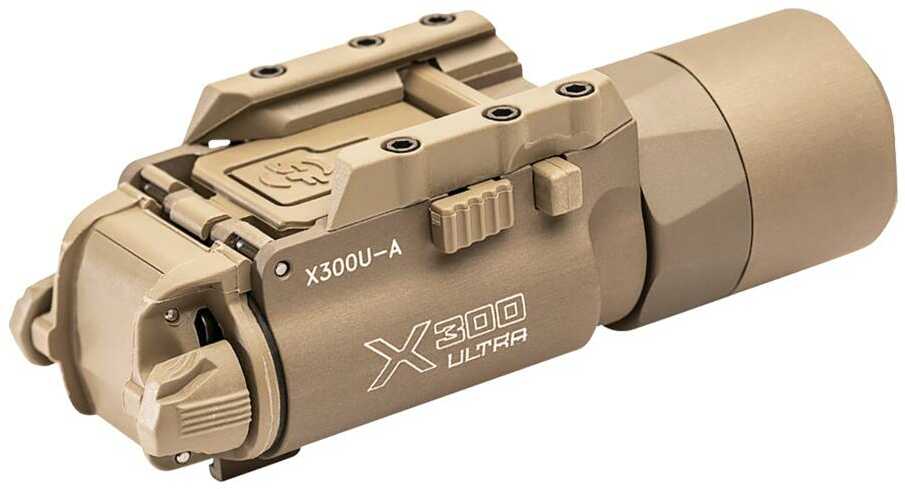 Surefire X300UATN X300U-A Clear 1000 Lumens 123A Lithium (2) Battery Tan Aerospace Grade Aluminum