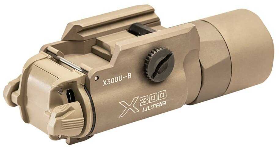 Surefire X300UBTN X300U-B Weapon Light Handgun 1000 Lumens White Led Tan Anodized Aluminum 213 Meters Beam