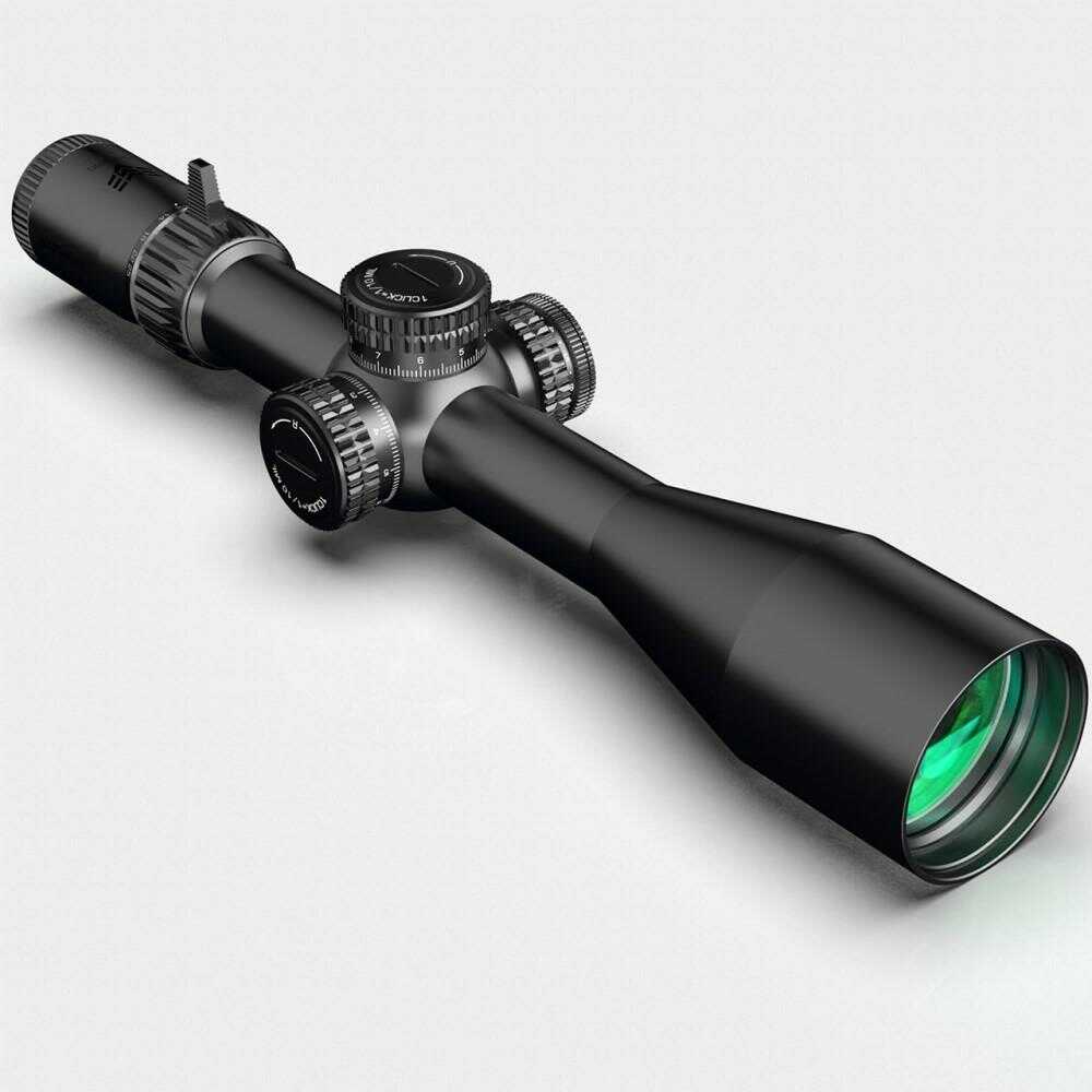 5-25x56mm FFP Illum Sharpshooter Grid Mil Reticle Black