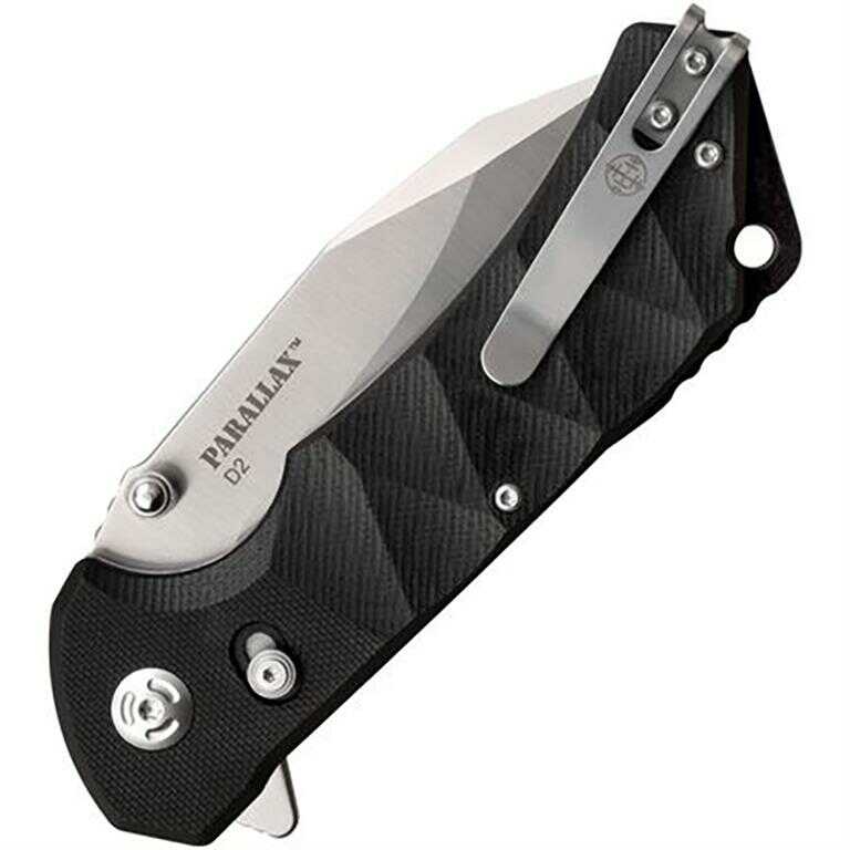 Master Cutlery Elite Tactical Parallax Folding Knife 3 1/2" Blade Black