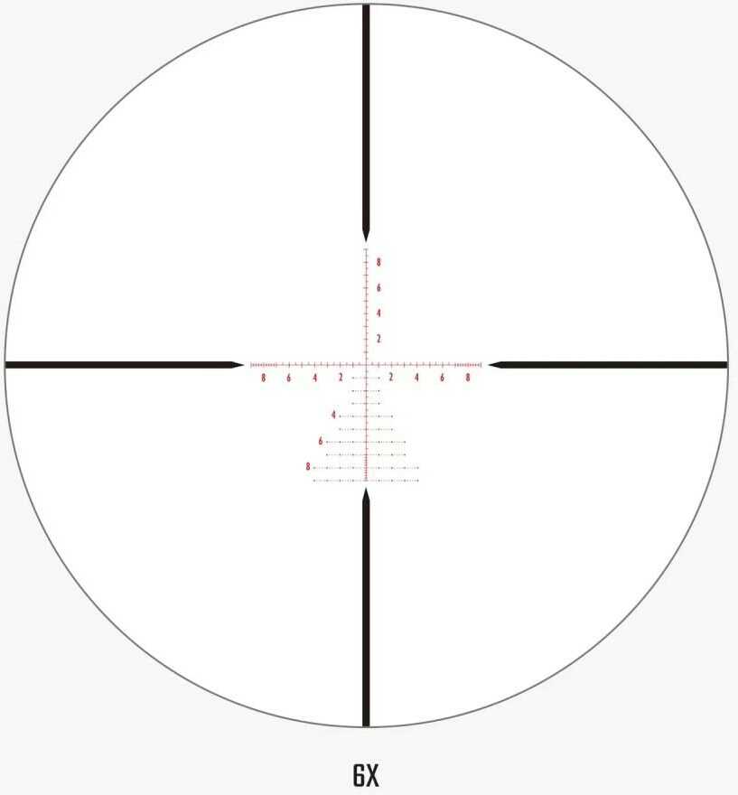 Athlon Argos BTR Gen2 6-24X50 Riflescope FFP APMR IR Mil Reticle Illuminated Black