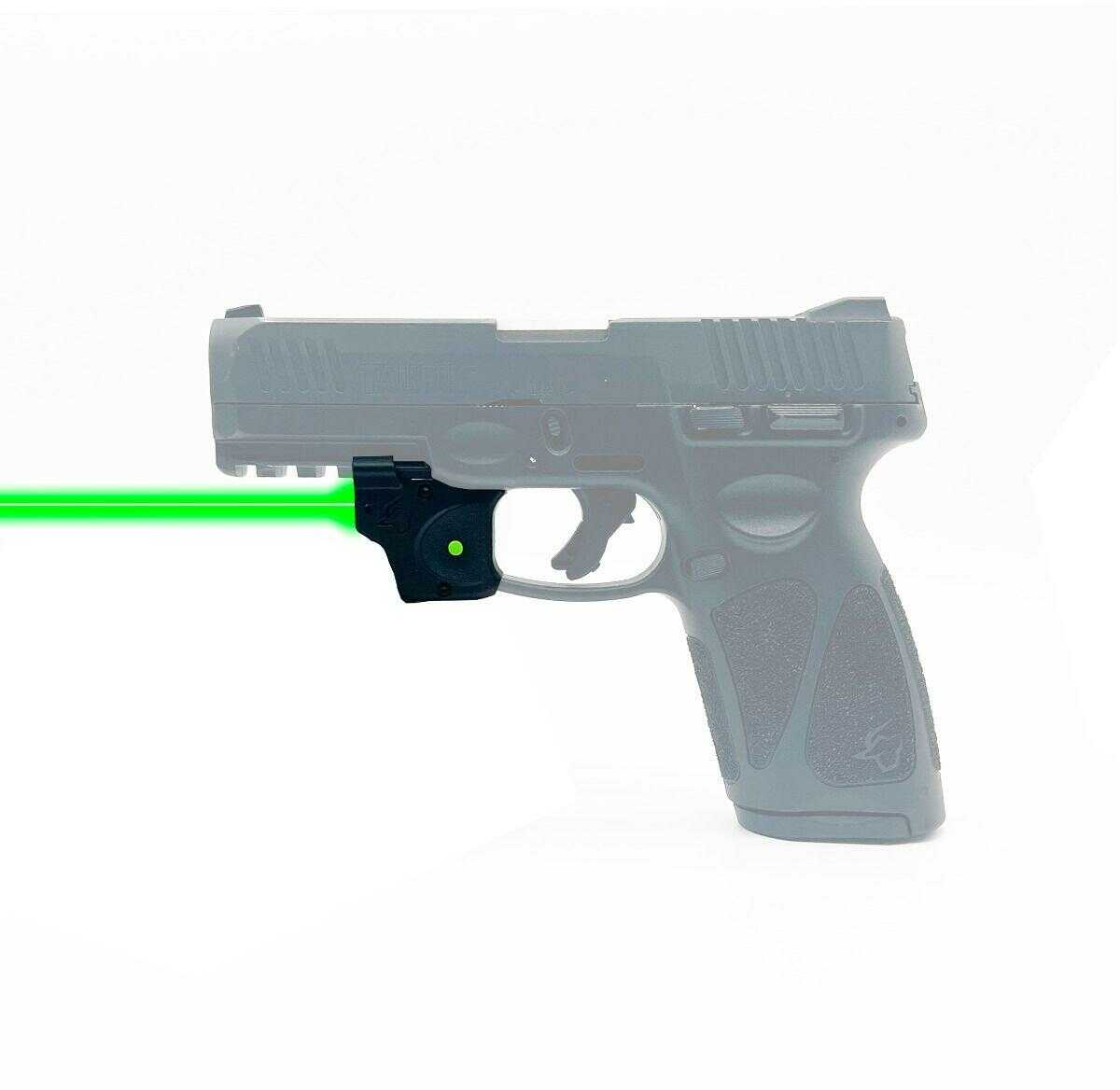 Viridian 912-0027 E-Series Laser Sight 5mW Green With 510-532nM Wavelength & 100 Yds Day/2 Mi Night Range Black