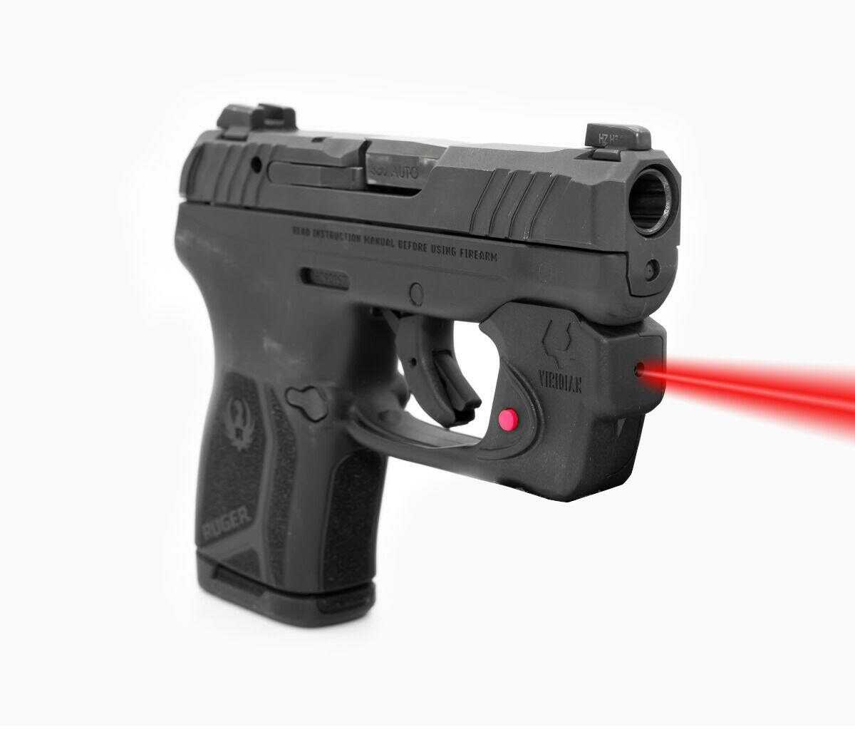 Viridian 912-0070 Red Laser Sight For Ruger LCP Max E-Series Black