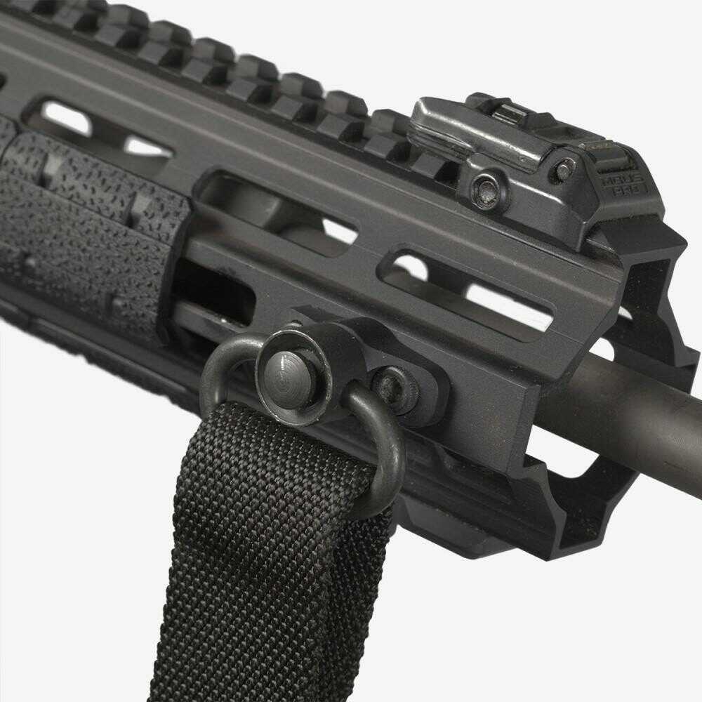 Magpul Mag606-Black M-LOK QD Sling Mount 1.3" X 0.6" Anodized Aluminum Black