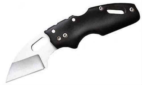 Cold Steel Cs-20Mt Mini Tuff Lite 2" Folding Plain 4034 Stainless Blade Black Griv-Ex Handle