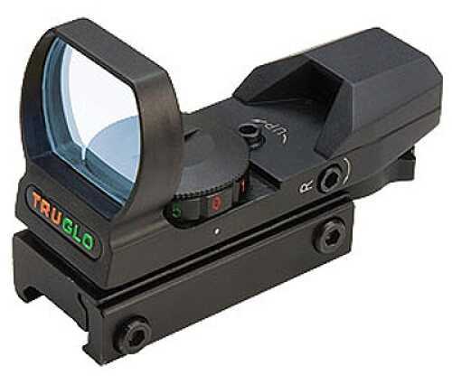 Truglo Red Dot Sight With Multi Reticle/Dual Color 24X34mm Window Md: TG8360B