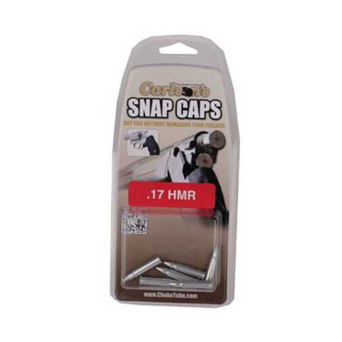 Carlsons 00048 Snap Cap 17 HMR 6 Pkg. Aluminum