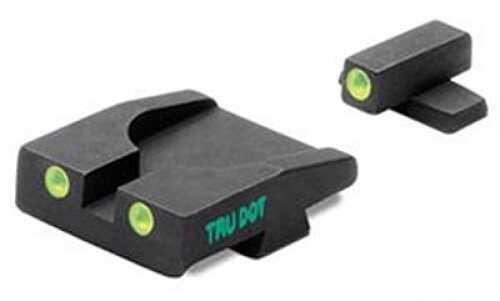 Meprolight USA 114203101 Tru-Dot Day/Night Tritium Sights Springfield XDM/XDS Fixed Green Black Frame