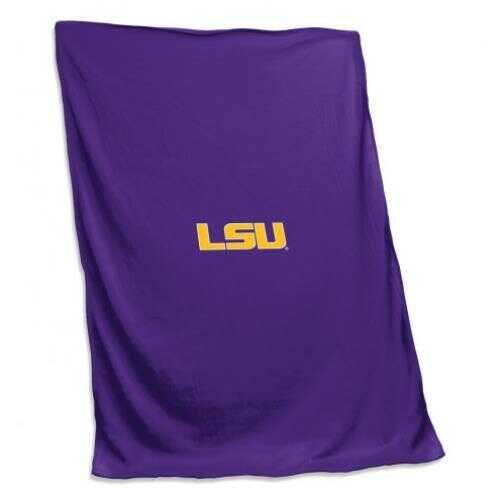 Logo Chair LSU Sweatshirt Blanket