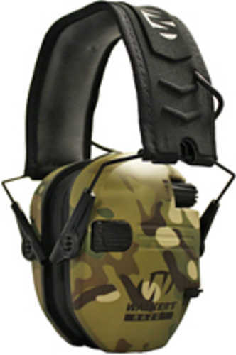 Walkers Razor Slim Electronic Muff Tan Mulitcam Camo