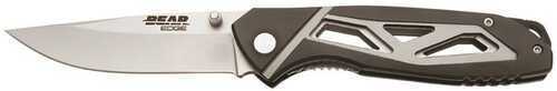 Bear and Son Sideliner Knife Black/Gray 4 1/2 in. Model: 61107