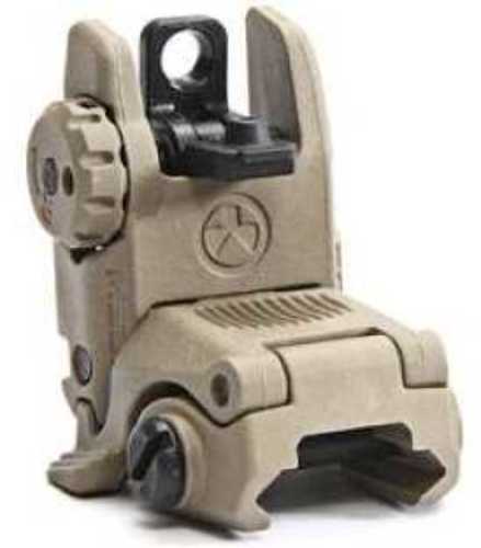 Magpul Mag248-FDE MBUS Flat Dark Earth Rear Folding Polymer Picatinny