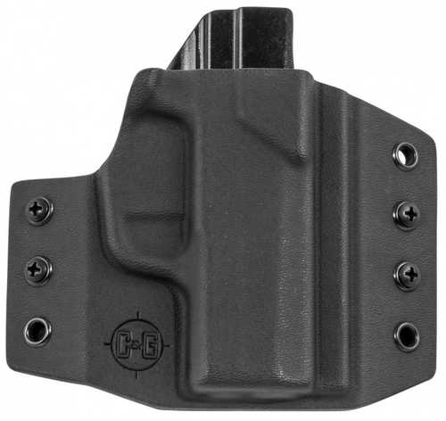 C&G HOLSTERS 300100 Covert OWB Sig P365 Kydex Black