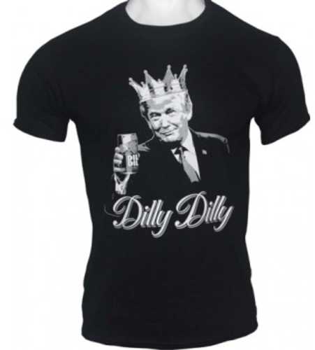 Gi Mens T-shirt Trump Dilly Small Black