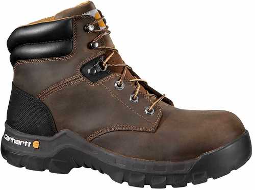 Carhartt Footwear Mens Rugged Flex 6" Composite Toe Work Boot Brown Size 11m