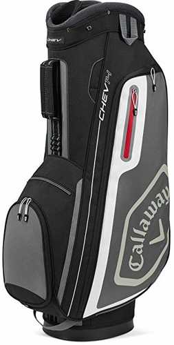 Callaway Golf 2020 Chev 14 Cart Bag-Black-Charcoal-White