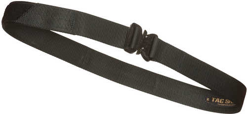 TACSHIELD (Military Prod) Tactical Gun Belt With Cobra Buckle 42"-46" Webbing Black Xl 1.50" Wide