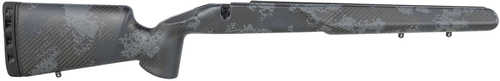 Iota Outdoors EKO Matte Large Pattern Midnight Gray with Clear Coat Carbon Fiber Stock Tikka T3