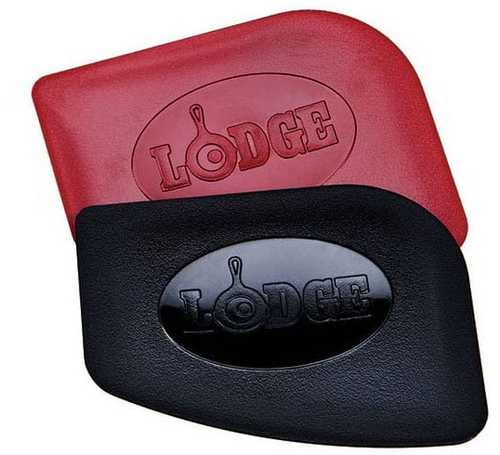 Lodge Scraperpk Set Of 2 Pan Scrapers 1 Red And 1 Black