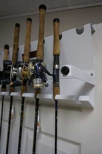 Viking Solutions Door Frame Fishing Rod Rack