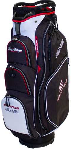 Tour Edge Exotics Xtreme Cart 7.0 Bag-black-red-white