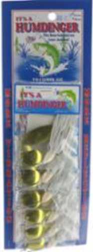 Humdinger Spinner Bait 1/4 Chart Colorado/Willow White