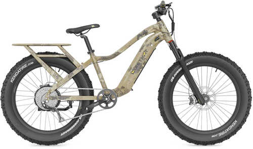 QuietKat Ranger Bike Veil Poseidon Camo Small Under 5'6"/Shimano 7-Speed/ 750 Watt Hub-Drive Motor