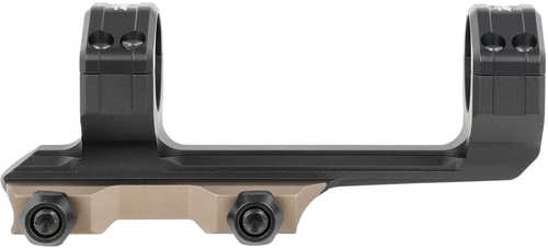 Christensen Arms 8100004300 PRSR Cantilever Scope Mount Black Anodized Aluminum/Steel 1" Tube 0 MOA