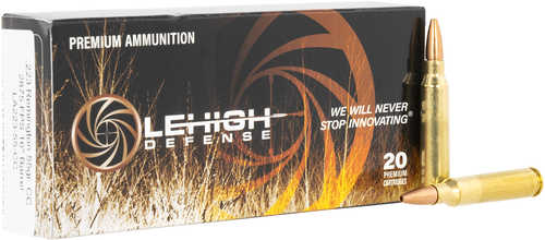 Lehigh Defense LA22355CC Controlled Chaos 223 Rem 55 Grain 20 Per Box