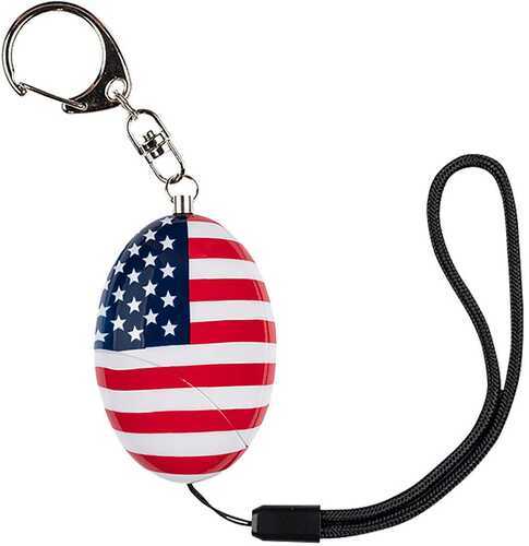 Sabre Personal Alarm Includes Snap Clip Key Ring American Flag Pa-usa-02